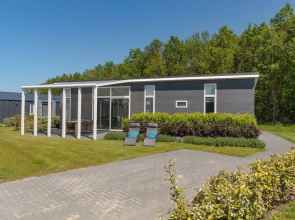 Modern Chalet by Forest in Zeeland