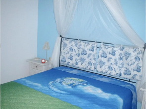 House with 3 bedrooms in Cannigione with wonderful sea view enclosed garden and WiFi 600 m from the beach