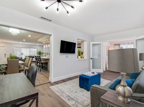 Trendy 4BR House with All New Furnishings & Hot Tub