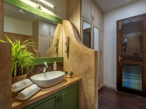 SaffronStays Sweet Mango - 4BR Goan Villa w Private Pool, Mango Garden, Bar Gazebo & Vibrant Interio