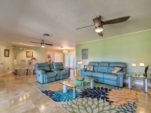 Bayfront Florida Retreat w/ Boat Lift & Fire Pit!