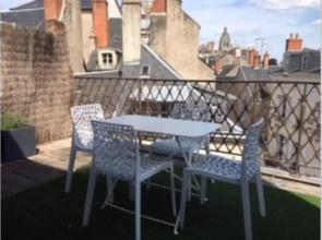 Duplex 4/5 personnes avec terrasse centre Blois