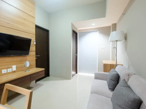 Modern and Good 2BR Mustika Golf Apartment By Travelio