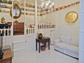 White Traditional House