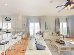 New Listing! Gulf-view Beachfront Getaway W/ Pool 5 Bedroom Duplex