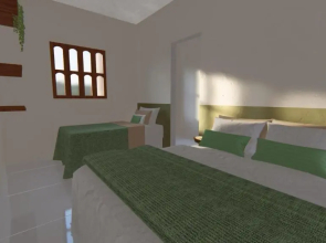 Suítes a 50mts do Paraíso