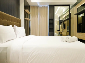 Warm Studio With Access To Mall At Supermall Mansion Apartment