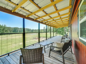 Secluded Broken Bow Cabin w/ Fishing Pond & Views!