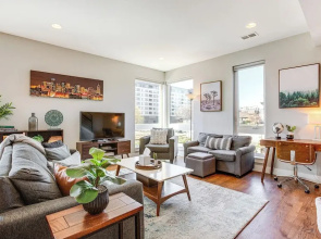 Walk to Mile High Stadium: Modern Denver Townhome