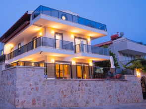 Villa With 5 Bedrooms in Kalkan, With Wonderful sea View, Private Pool, Terrace