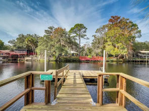 Riverfront Fishers Paradise in Florida w/ Dock!