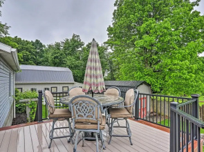 Millersburg Home w/ Covered Porch & Fire Pit!