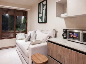 Stylish Double Studio With Equipped Kitchen and Wi-fi