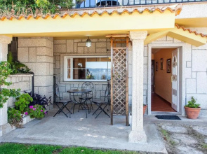 Apartamento con jardin en un chale