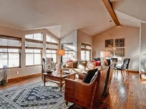 Ski View in River Run by Alpine Lodging