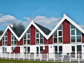 Terraced houses in the Bad Saarow Castle Park, Bad Saarow