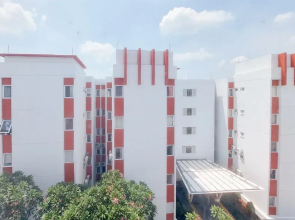 Cozy Living 2Br Apartment Without Living Room At Aeropolis Residence