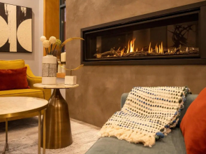 Alpenglow Lodge Queen Boho Studio by MVA