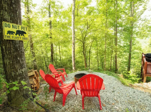 Hot Tub, Fire Pit & Lake Access! Almond Cabin
