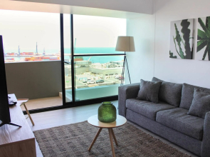 PRECIOSO depto Nuevo 1D1B con Terraza vista al Mar Servicio HOM