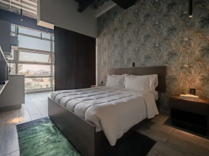 The Jungle Loft Tropical Comfort in a Centric Location With Kitchen