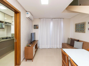 Duplex de 1 quarto no Setor Bueno - TDH313