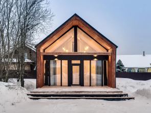 Country house with a wood-burning sauna