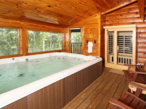 Skinny Dippin 1 Br cabin by RedAwning
