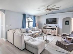 Pool, Patio & Lake Views: Lake Havasu City Home!