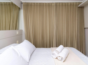 Apartamento 1 quarto no Edifício Metropolitan Barcelona - Próximo ao Shopping Flamboyant - Jardim Goias - MB1504B
