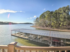 Fireplace, Pool Access: Waterfront Hot Springs Gem