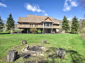 House w/ Deck, Fire Pit - 15 Mins to Snowshoe!