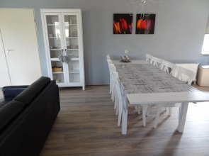 Spacious holiday home with sauna on a holiday park only 200m away from the beach