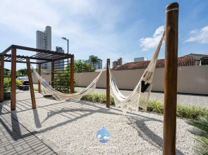 Apartamentos em Bal Piçarras 150 M DA PRAIA com SACADA, WI-FI, PISCINA, PORTARIA 24h, PLAYGROUND e vaga de GARAGEM