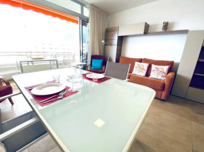 One bedroom appartement with sea view shared pool and balcony at Puerto de Santiago 1 km away from the beach