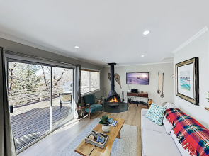 New Listing! Charming Ski W/ Large Deck 2 Bedroom Cabin