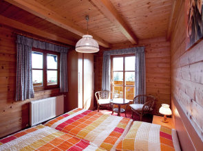 Wooden Holiday Home in Wagrain with Balcony