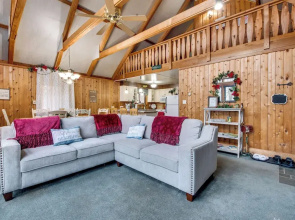 Fire Pit + Community Perks: Gouldsboro Cabin!