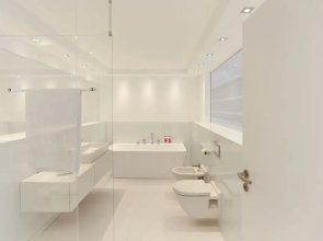 the white design apartment
