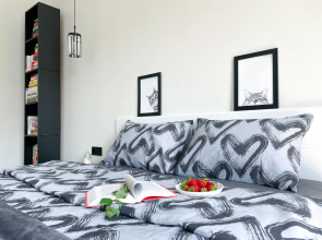 Апартаменты Черное&Белое на улице Тургенева