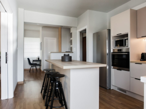 Celestial 3BR Apartment with Balcony