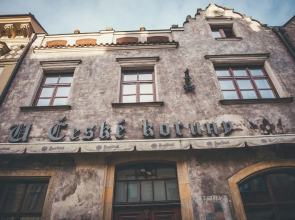 U České koruny