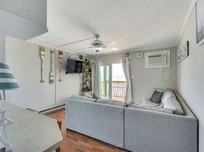 North Topsail Beach Condo w/ Ocean-view Balcony!