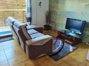 Appartement de 2 chambres avec jardin clos et wifi a Le Lamentin a 7 km de la plage