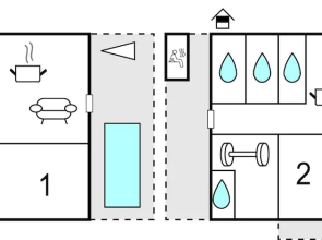 Stunning Home in Janjina With Wifi and 2 Bedrooms