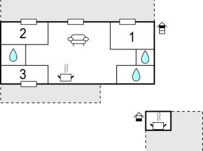Beautiful Apartment in Sutivan With Wifi and 3 Bedrooms