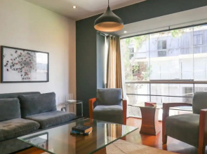 w Upscale 2BR Near Larcomar Miraflores