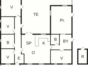 8 Person Holiday Home in Pandrup
