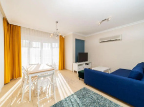 Flat With Balcony and Shared Pool in Belek