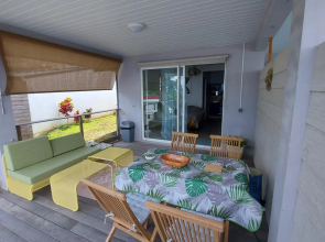 Studio Vaimiti pour 2 personnes vue mer et Moorea